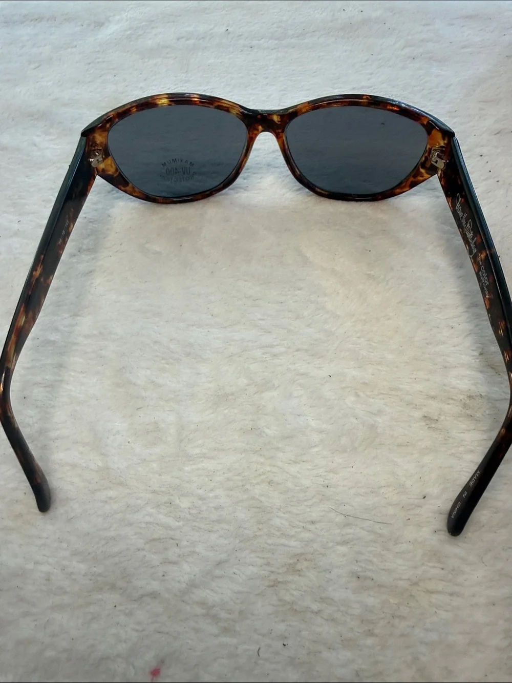 NWOT Diane Von Furstenberg Polarized The Color Authority Brown Fashion Sunglasse